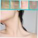 POPETPOP 4pcs Neck Lift Stickers Lifting Belt Face Beauty Tape Rubber Neck Care Tape Swan Neck Patch Silky 20.5x4cm As Shown - Buy Online on GoSupps.com