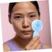 DRESSOOS Silicone Face Brush Silicone Facial Scrubber Exfoliating Face Scrubber Face Scrub Brush Face Exfoliator Face Exfoliating Brush Face Washing Brush Skincare Brush Silicone Scrubber 11x5cm Sky-blue - Buy Online on GoSupps.com
