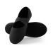 SANGEESON Ballet Shoes for Women(Leather Full Sole, Arch Support, Breathable), Yoga Socks for Men, Jazz Shoes, Dance Shoes Women for Beginner 8-8.5 Black-x