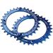 Race Face Narrow Wide 30T Blue Chainring - 104 BCD | Single Speed MTB Chain Ring - Buy Online on GoSupps.com