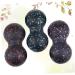 Homsfou 3-Piece Roll-On Muscle Massage Set | Erdnut-Shaped Mini Massage Balls for Back & Physiotherapy | Fitness Self-Massage Solution - Buy Online on GoSupps.com