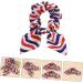 Holibanna Independence Day Hair Accessories Elastic Hair Scrunchies Hair Ties for Women Ponytail Holders Hair Ties Hair Ropes Girl Hair Scrunchies Hair Accessories Hair Ring - Buy Online on GoSupps.com