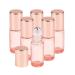 1/6 Oz Pink Glass Roller Bottles 6 Pack 5ml Roll On Bottles With Rose Gold Lids Roller Ball Bottles For Essential Oils Perfume Cosmetic Liquid