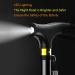 Forearm Crutches Ergonomic Handles Comfortable Grip and Wear-Resistant Non-Slip Walking Cane for Elderly LED Lights Height Adjustable Balanced Walker Warm Life - Buy Online on GoSupps.com