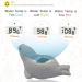 Shop Doli Yearning Digital Bath Thermometer for Kids | Safe Water Temperature Monitor | Infant Floating Seal - Grey - Buy Online on GoSupps.com