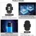 LECART 6 Pcs Rechargeable LED Aircraft Strobe Lights | 7 Colors Anti Collision Light for Motorcycle, Car, E-Bike, Drone, RC Boat, Bicycle - Buy Online on GoSupps.com
