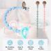 3-Piece Silicone Pacifier Chain Set | Adjustable Strap Clips for Baby Teething Toys | Perfect for Girls & Boys - Buy Online on GoSupps.com