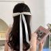 Hair Ribbon Bow Clip for Women Tassel Ribbon Bowknot Hair Clips With Long Tail Hair Bow for Girls Hair Bow Ties Long Silk Ribbon for Hair Barettes Accessories for Wedding Party Decoration - Buy Online on GoSupps.com