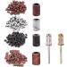 Belvanr Sanding Bits for Nail Cutter 402 Pieces Sanding Caps Sanding Belts with Nail Drill Bits Sanding Sleeve Set Sanding Caps Drill Sanding Bands Sanding Sleeves Nail for Manicure Nail Care - Buy Online on GoSupps.com