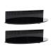 SIXRUN Hair Extension Holder Detachable Easy to Use Reusable Stand Display Rack for Styling Weaving Wig Washing Coloring Hair Extension Stand (Black) - Buy Online on GoSupps.com