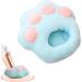 Aznever Rechargeable Foot Warmer - Heated Sweet Heating Pillows & Warm Shoes | Katzfoten Winter Foot Warmers for Office Bedroom & Travel - USB Blue Cat-Clawed Model - Buy Online on GoSupps.com
