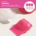 SOLUSTRE 3 pi ces Flacon Applicateur Peigne Racines pour Coloration Cheveux Rose avec chelle Gradu e Bouteille Presse Facile pour Soins Cheveux Secs Ab m s et Teinture Maison - Buy Online on GoSupps.com