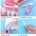 Buy Tslrsa Foldable Travel Toothbrush - 8 Soft Bristle Portable Toothbrushes for Adults & Children | Ideal for Sensitive Gums - International Shipping - Buy Online on GoSupps.com