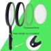 10x Magnifying Glass with Slip-Resistant Handle - 75mm Breakproof Mirror for Reading Inspection & Insects (Green/Orange) - Buy Online on GoSupps.com