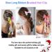 4 Pcs Large Ribbon Colored Hair Bows with Clips - Colorful Glitter Braided Bowknot for Women Girls - Ideal for Wedding, Birthday Party (4 Colors) - Buy Online on GoSupps.com