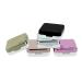 Mini Travel simple contact lens case rose gold