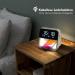 Buy Wilit LED Bedside Lamp - Touch Dimmable Alarm Clock & Night Light with Charging Function | 3 Brightness Levels & Thermometer for Kids & Adults - Buy Online on GoSupps.com