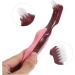 Hoement 4-Piece Dental Prosthesis Cleaning Brush Set | Best Toothbrush for Dentures & Dental Care | International Shipping - Buy Online on GoSupps.com