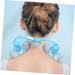 Lurrose 5-Ball Neck Massage Roller - Cervical Vertebrae Relief Device Self-Massage TPR Sky Blue 33x17cm - Shop Internationally - Buy Online on GoSupps.com