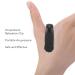 4-Piece Acupressure Relaxation Clip Set | Portable Flower-Shaped Hand Pressure Tool | Black Shiatsu Ring for Sensory Relief | International Shipping Available - Buy Online on GoSupps.com