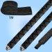 30mm X-Tube Heat Shrink Sleeve Wrap Tubing for Fishing Rod Grips - Non-Slip, Waterproof, Insulated - 39Inch Length - Durable Repair - Black - Buy Online on GoSupps.com