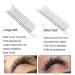 5D-0.10D Premade Fans Eyelash Extension | Long Stem Volume Fan Lashes | C D Curl | 8-15mm - Buy Online on GoSupps.com