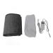 Riuulity Foot Warmer Blanket Electric Heated Multifunctional Foot Warmer with Controller for Desktop Gray