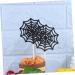 SAFIGLE 12pcs Valentine Cake Topper Black Decor Black Trim Spider Web Cake Picks Halloween Cake Picks Crab Halloween Cupcake Picks Cake Ornament Cup Birthday Party Supplies - Buy Online on GoSupps.com