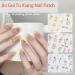 Ruarby Cats Eye Full Cover Nail Tips French Tip False Nails Press On Nail DIY Champagne Artificial Nails for Women Girls - Buy Online on GoSupps.com