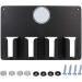 Partition Design Wall-Mounted Rack Hair Cutter Holder Storage Rack Brush Holder for Home Bathroom - Buy Online on GoSupps.com