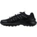 Salomon Men's speedcross Peak Trail Running Shoes for Men - Black/Black/Glacier Gra - 10.5 Size