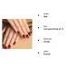 Yizaca Red Long Oval Press on Nails - 24PCS Full Cover Acrylic False Nails for Women and Girls - Buy Online on GoSupps.com
