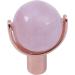 Panysilioer Eye Jade Roller Stainless Steel Natural Quartz Roller Eye Jade Roller Slimming Anti Wrinkle Cellulite Face Beauty Crystal Stone Tool Pink Roller+ Handle - Buy Online on GoSupps.com