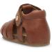 Falcotto Alby Closed Toe Leather Sandals - 4.5 UK Child Brown | Premium Fisherman Style - Buy Online on GoSupps.com