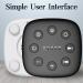 Meditation White Noise Machine | 30 Soothing Sounds | Volume Control | 12 Night Light | Portable Sound Machine for Sleep Therapy | AC/USB Powered | Travel Friendly | Ideal for Baby Kids Adults | Black - Buy Online on GoSupps.com