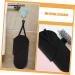 Outanaya 2pcs Portable Curling Iron Bag Black Hair Iron Pouch Curling Wand 29.50X13.50X2.00CM Black - Buy Online on GoSupps.com