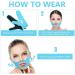 Facelift Slimming Belt for Women Double Chin Reducer V Line Cheek Lift Thin Mask Strap Anti Wrinkle Bandage (Blue) - Buy Online on GoSupps.com