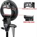 Godox S-Type Bracket Bowens Mount Holder for Speedlite Flash - Snoot, Softbox, Honeycomb - Buy Online on GoSupps.com
