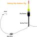 THKFISH Fishing Bobbers - Slip Bobbers for Crappie Fishing - 10pcs (2.5 X0.59 X5.4 ) - Buy Online on GoSupps.com