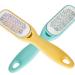 Minkissy Double-Sided Metal Scraps Pedicure Raspel Callus Remover - Stainless Steel & Sky Blue Design for Wet & Dry Use | Premium Foot Care - Buy Online on GoSupps.com