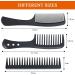 URAQT Hairdressing Combs Set 3 Pack Wide Tooth Combs Heat Resistant Anti-static Carbon Hair Brush Hair Comb for Long Wet or Curly Hair Detangling Wide Tooth Comb Set - Buy Online on GoSupps.com