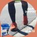 Shop Women's Open Toe Compression Socks 20-30 mmHG Knee High - Toeless Compression Stockings for Men & Women - Black & White Large - Buy Online on GoSupps.com