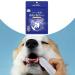 Qialexicon Pet Mouth Cleaning Wipe Dog Oral Cleaner Wipe Disposable Reducing Tartar Dogs Oral Cleaning Wipe for Dogs Pet Puppy 40 Sheet in Bag - Buy Online on GoSupps.com