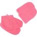 FOMIYES 3 Sets Foot Gloves Nail Tech Accessories Nursing Accessories Wax Bath Foot Hand Cover Paraffin Wax Booties Cozies Hand and Foot Liners Nail Art Accessories Red Combination Set Care - Buy Online on GoSupps.com