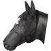 PFIFF Fly Mask Face Mask for Horses - Fly Protection Black-Grey-Red | International Shipping Available - Buy Online on GoSupps.com
