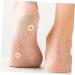 minkissy 4sheets Latex Corn Stickers Toe Separator Corn Cushions Corn Shoes Sticker Toe Feet Pads Foam Callus Cushions Corn Cushion Pads Corn Protector Pad Foot Stickers Latex Sponge Care - Buy Online on GoSupps.com