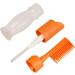 UNVOJL 2 Pack Hair Dye Bottle Root Comb Applicator Bottle Shampoo Bottle with Graduated Scale Brush Coloring Dyeing Comb - Buy Online on GoSupps.com