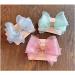 FEIFEI'S BOW 5 Princess Handmade Chiffon Heart Bow Hair Clip - Ivory for Girls, Babies, Kids - Alligator Clips Ribbon Accessories - Buy Online on GoSupps.com