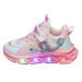 Sports shoes children young girls Fashionable all-year sports shoes for children and boys flat thick soil light non-slip lacing hook loop breathable indoor football shoes children 31.5 EU U1 pink