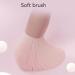 Peach Makeup Brushes Set Fluffy Eye Shadow Blending Brush with Slope Design Soft Bionic Filament for Easy Makeup Application - Buy Online on GoSupps.com